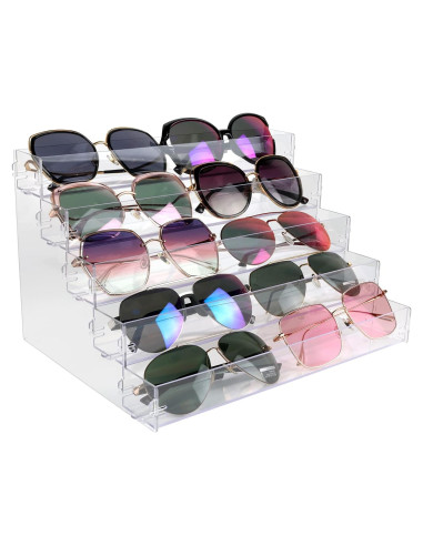 Organizador de Gafas de Sol 5 Niveles BVANQ Acrílico
