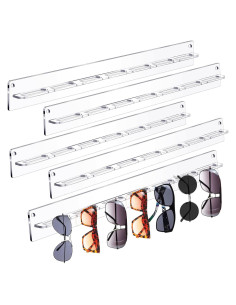 Organizador de Gafas de Sol Chunful Acrílico 5 Paquetes Transparente