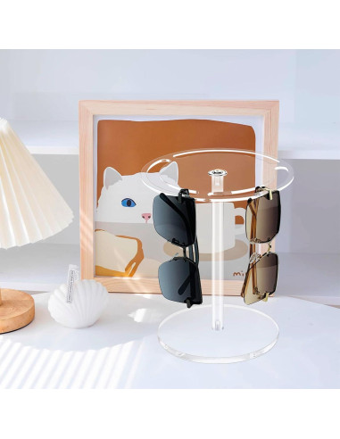 Soporte para Gafas de Sol Bigfety Acrílico Transparente 360