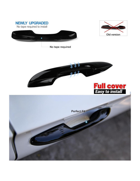 Cubierta de Manija de Puerta Thenice para Honda Civic 2022-2025