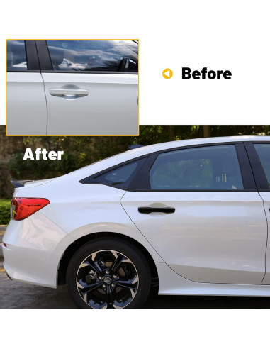 Cubierta de Manija de Puerta Thenice para Honda Civic 2022-2025