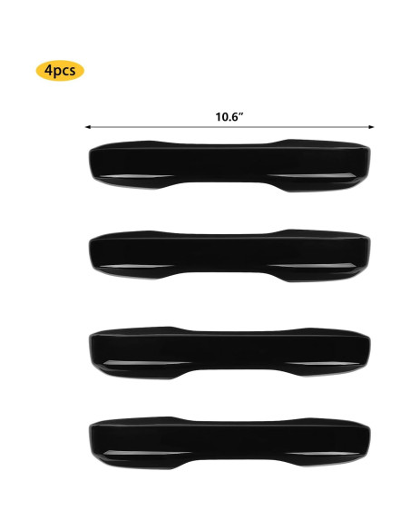 Cubierta de Manija de Puerta Thenice para Honda Civic 2022-2025