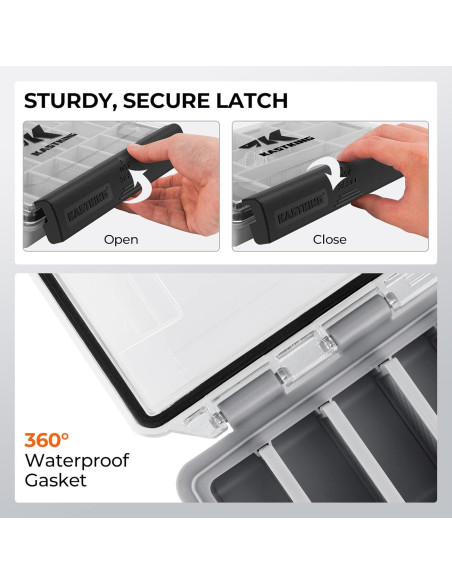 Caja de Pesca Impermeable KastKing HyperSeal 3600