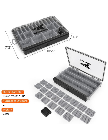 Caja de Pesca Impermeable KastKing HyperSeal 3600