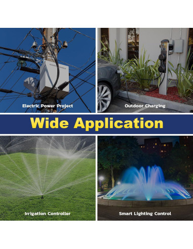 Caja Eléctrica Impermeable Haisstronica 22x17x11cm IP67