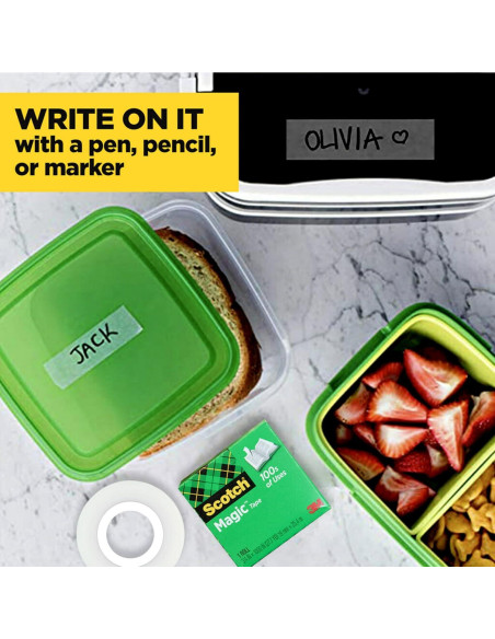 Cinta Mágica Scotch 3 Rollos 1,91 x 254 cm Invisible