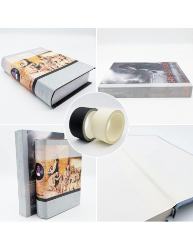 Cinta de Encuadernación Blanca Topiverse 5,08 cm x 7,32 m