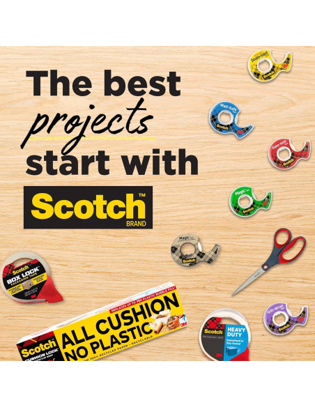 Cinta Mágica Scotch 3 Rollos 1,91 x 254 cm Invisible