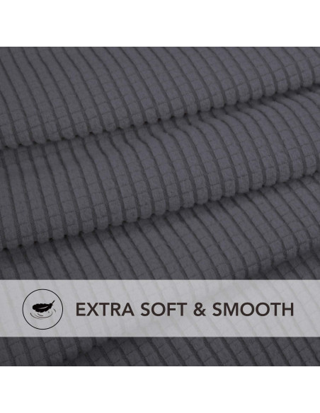 Funda de Silla Stretch PureFit Gris Oscuro Antideslizante