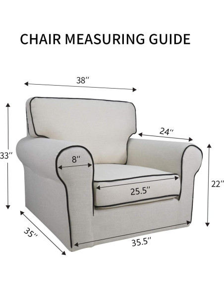 Funda de Silla Stretch PureFit Gris Oscuro Antideslizante