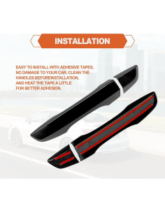 Cubiertas de Mango de Puerta Honda Civic 2016-2021 KEVWR 2