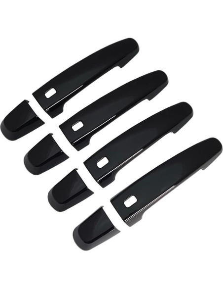 Cubierta de Manija de Puerta AOKIO Negra Brillante para Chevy Cubierta de Manija de Puerta AOKIO Negra Brillante para Chevy