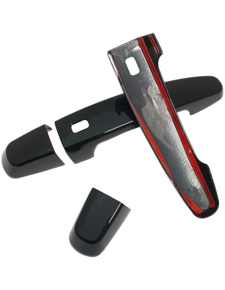 Cubierta de Manija de Puerta AOKIO Negra Brillante para Chevy Cubierta de Manija de Puerta AOKIO Negra Brillante para Chevy