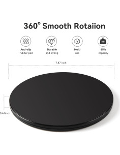 Plataforma Giratoria Manual Creality 20 cm Soporta 50 kg 2