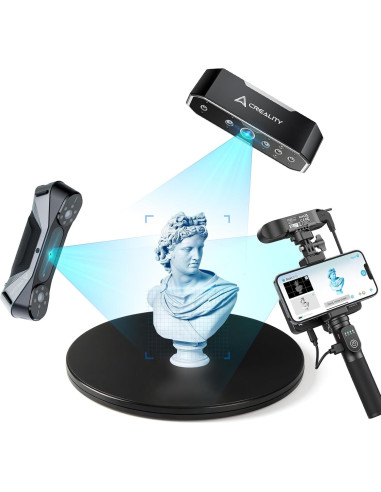 Plataforma Giratoria Manual Creality 20 cm Soporta 50 kg