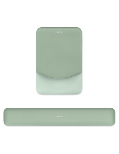 Soporte Reposamuñecas Ergonómico MOSISO Verde 43x7.5cm