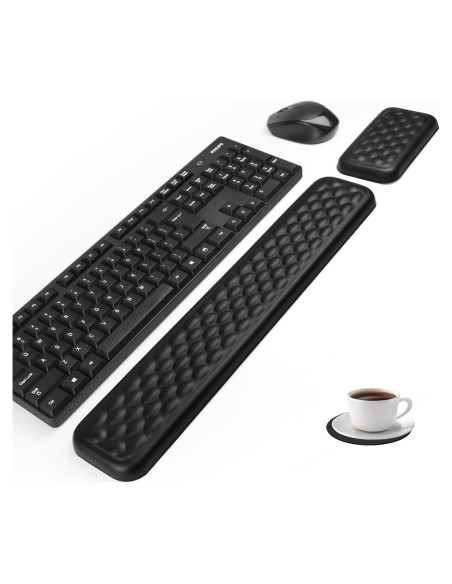 Reposamuñecas Ergonómico KEPUTAIER para Teclado y Ratón