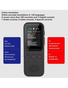 Traductor de Idiomas Yunseity S80 138 Idiomas Pantalla Táctil 2