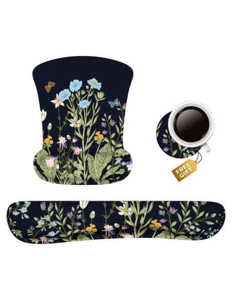 Juego de Alfombrillas de Ratón EYROZILL 3 en 1 Ergonómico