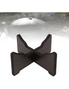 Soporte de tambor de madera Eujgoov para 25-28 cm 2