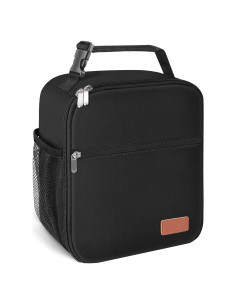 Caja de Almuerzo HABOPET Negra 22.1x11.4x25.9 cm