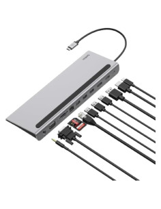 Hub USB-C Belkin 11-en-1 Docking Station 100W HDMI 4K