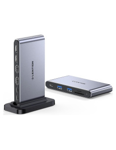Lention Estación Acoplamiento USB C 10-en-1 4K HDMI 100W