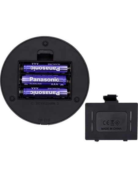 Base de Exhibición LED PHOSOK Plateada Multicolor - Paquete de 2