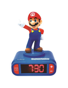 Reloj Despertador Digital LEXIBOOK Super Mario - Snooze