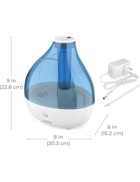 Humidificador ultrasónico MistAire Pure Enrichment 1,7L