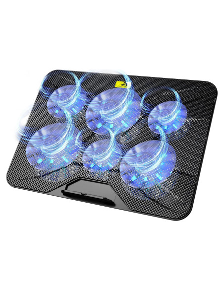 Base de Enfriamiento AICHESON para Laptop 6 Ventiladores 33-43 cm