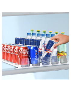 Organizador de Bebidas TYDIE para Nevera Ajustable 6 Latas