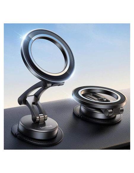 Soporte de Coche Lamicall MagSafe Todo Metal Ajustable