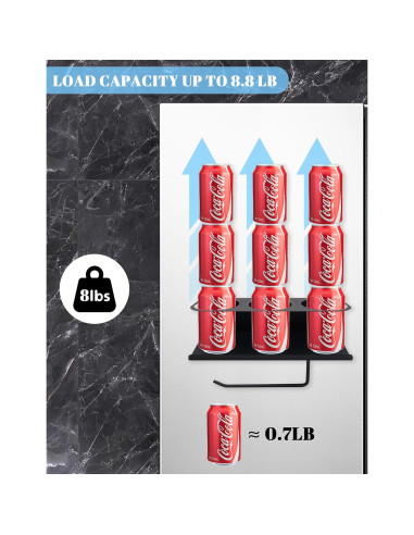 Organizador Magnético para Tazas Stanley 2PCS Negro