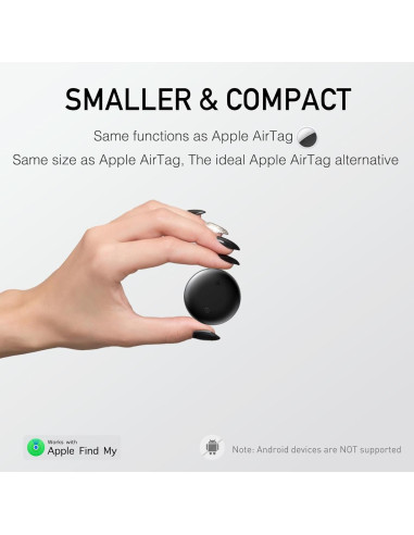 Air Tag 2 Pack RISEBEST - Rastreador Bluetooth Inteligente