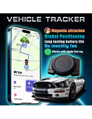Rastreador GPS para Vehículos Genérico Magnético en Tiempo Real