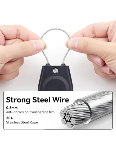 Soporte impermeable para Apple AirTag CITYWAY 2 Pack