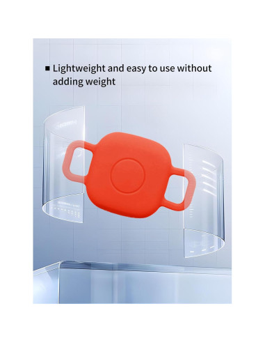 Funda Silicona para Tile Life360 Mate 2024 Rojo y Azul