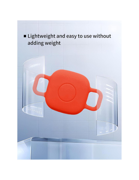 Funda Silicona para Tile Life360 Mate 2024 Rojo y Azul