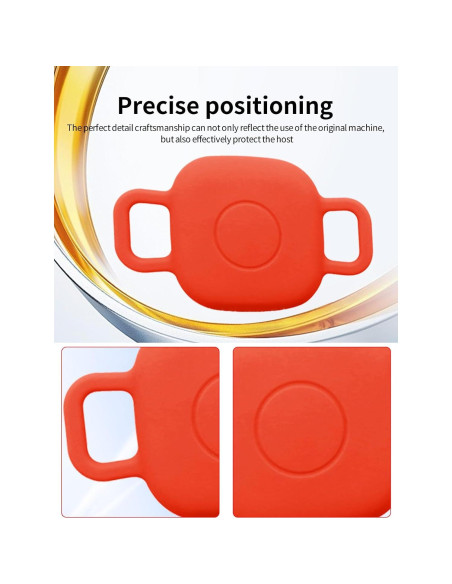 Funda Silicona para Tile Life360 Mate 2024 Rojo y Azul