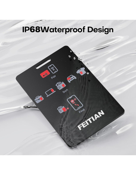 Rastreador Bluetooth GLOBELEC Air Tag Wallet IP68 para Cartera Rastreador Bluetooth GLOBELEC Air Tag Wallet IP68 para Cartera