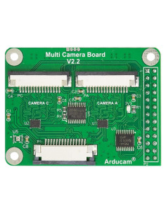 Módulo Adaptador de Múltiples Cámaras Arducam V2.2 para Raspberry Pi