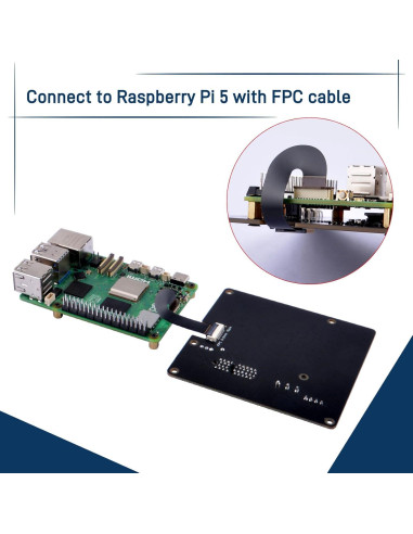 Placa de Expansión PCIe GeeekPi P02 para Raspberry Pi 5