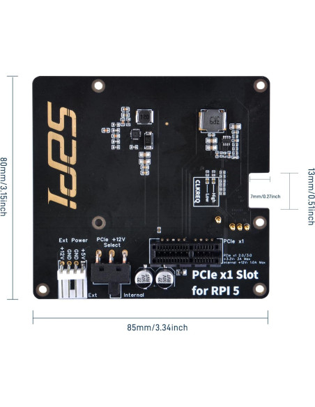Placa de Expansión PCIe GeeekPi P02 para Raspberry Pi 5