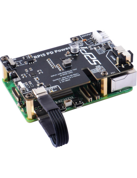 Placa de Expansión de Alimentación GeeekPi para Raspberry Pi 5