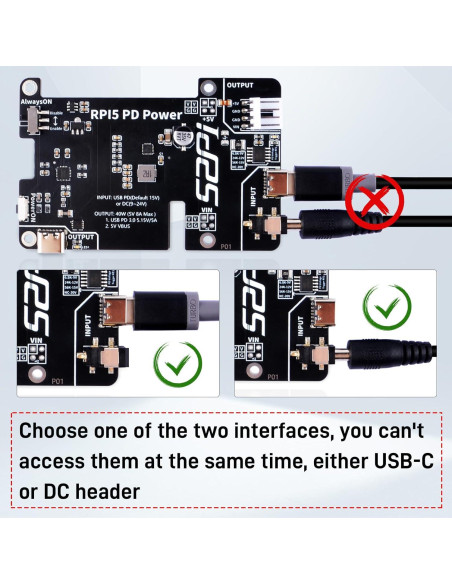 Placa de Expansión de Alimentación GeeekPi para Raspberry Pi 5