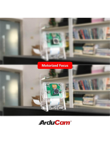 Cámara Arducam motorizada para Raspberry Pi 5MP con lente ajustable