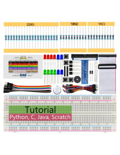 Kit de Inicio Freenove para Raspberry Pi 5/400/4B/3B+ - 146 Artículos