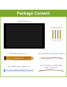 Pantalla Táctil Capacitiva 20.32 cm Waveshare 800x1280 IPS 2