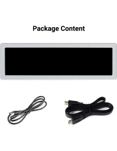 Monitor Lateral 8.8" Waveshare 480x1920 HDMI IPS para Raspberry Pi 2